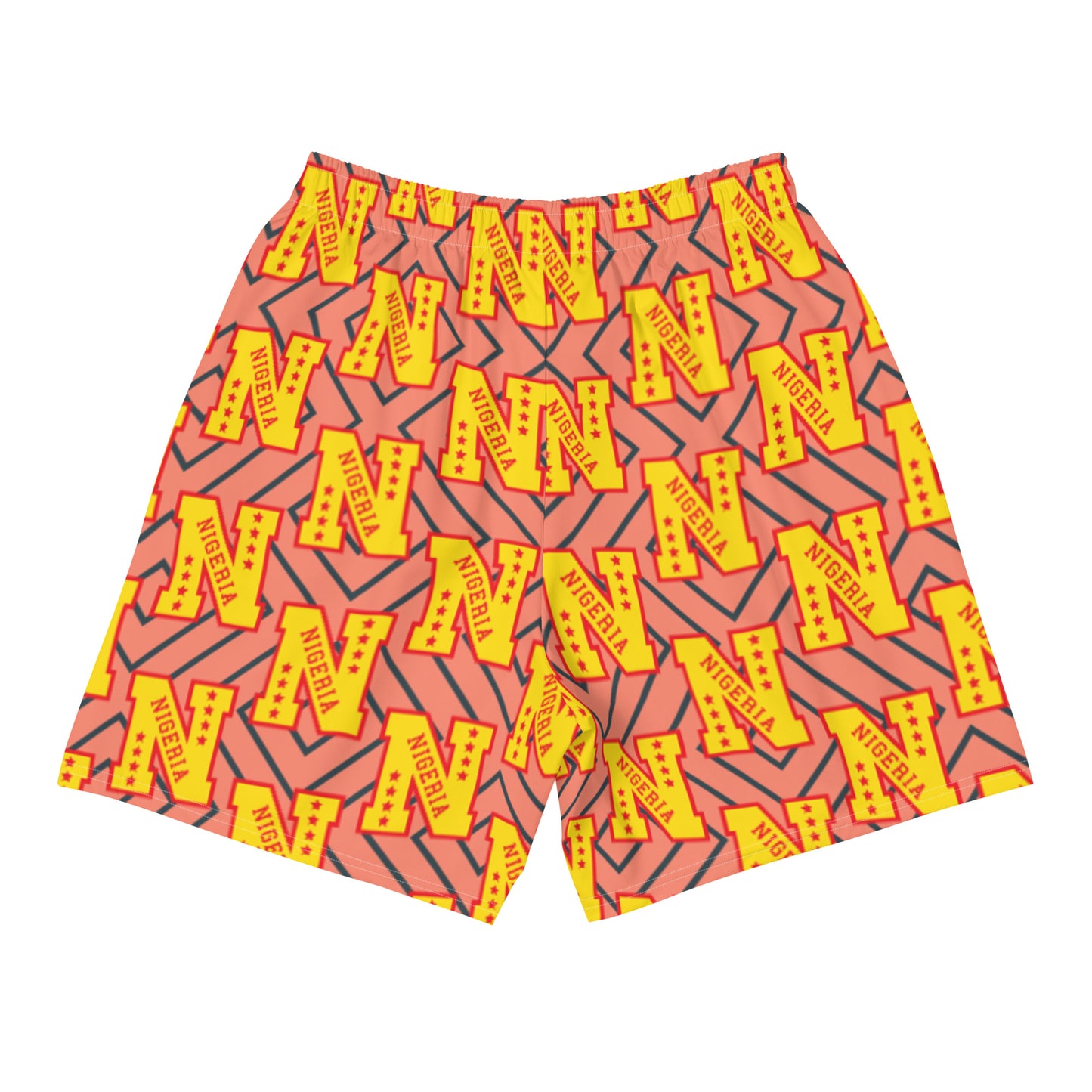 Nigeria Men's Athletic Long Shorts