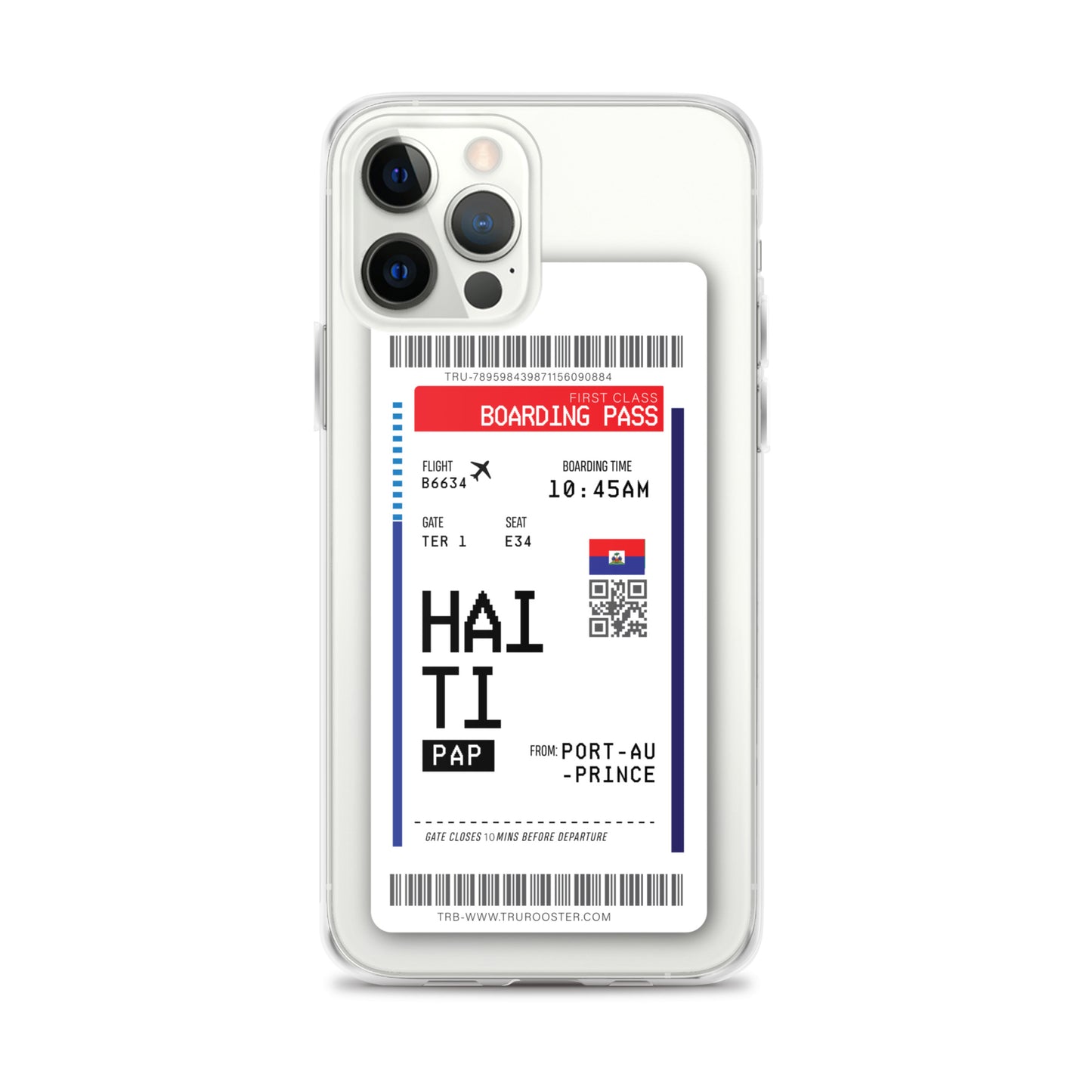iPhone 12 pro Haiti Traveller Case