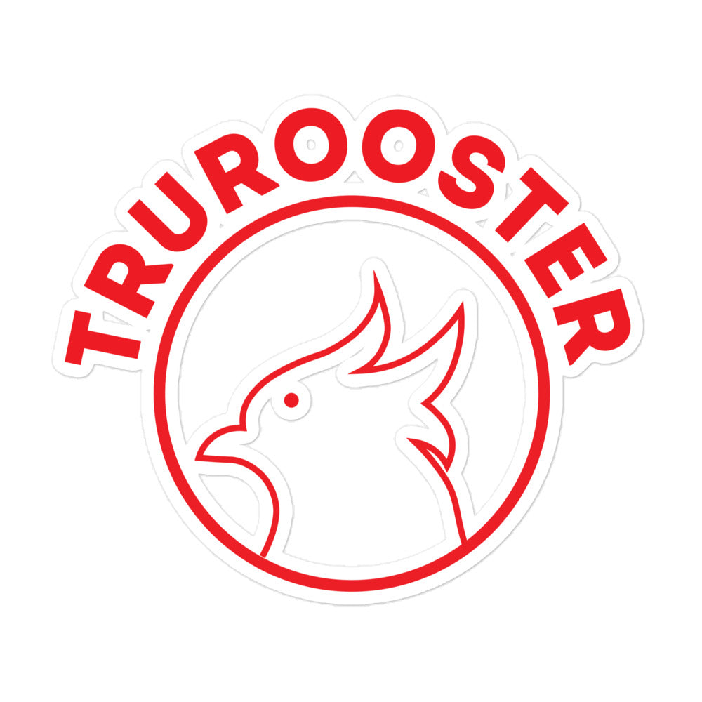 Trurooster sticker