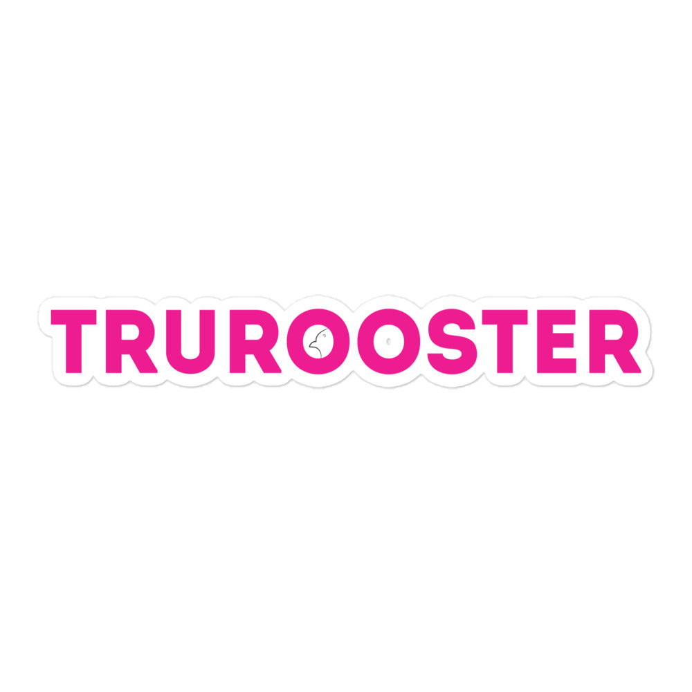Trurooster sticker