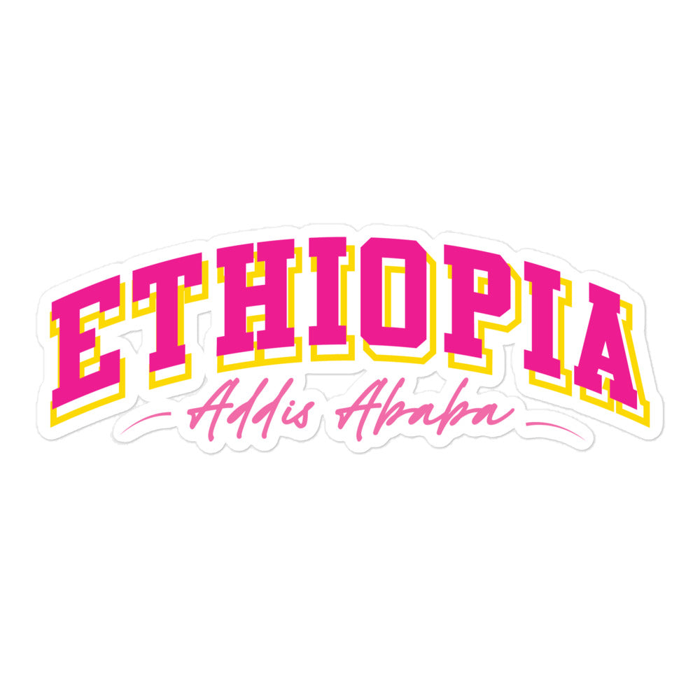 Addis Ethiopia Stickers