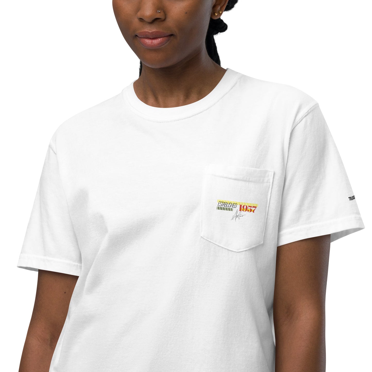 Ghana 1957 Ghaphic Unisex garment-dyed pocket t-shirt