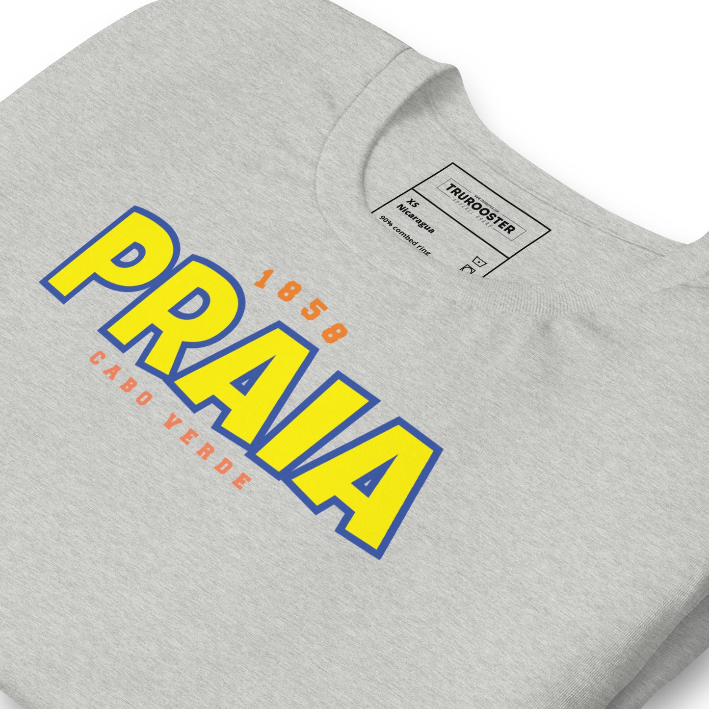 Cape Verde praia 1858 Unisex t-shirt