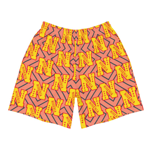 Nigeria Men's Athletic Long Shorts