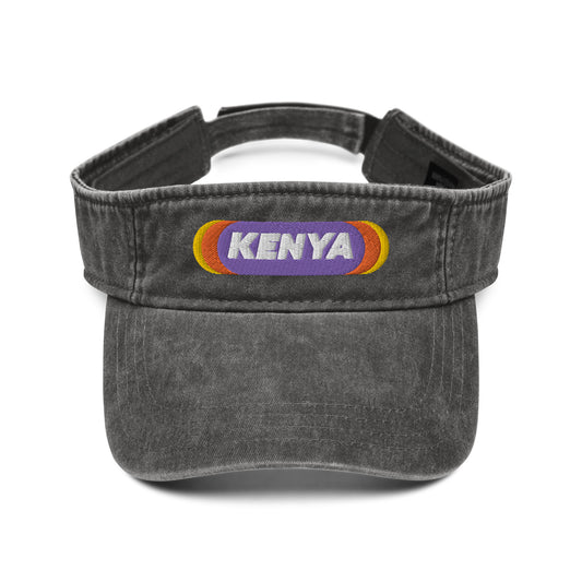 Kenya  Denim visor