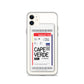 Cape Verde Transit Boarding Pass iPhone Case