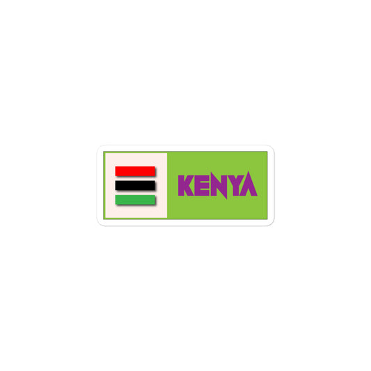 Kenya Stripe stickers