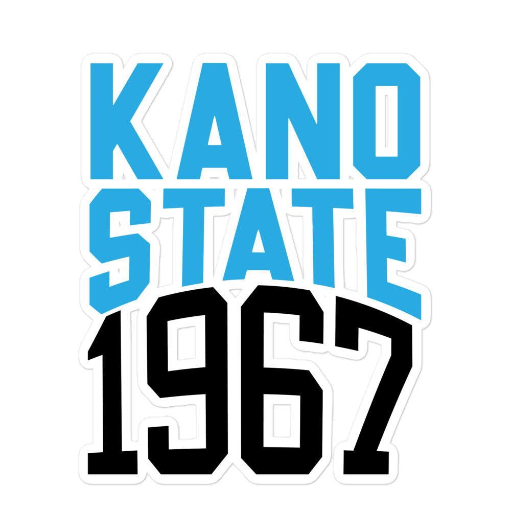 Kano State Nigeria 1967 stickers