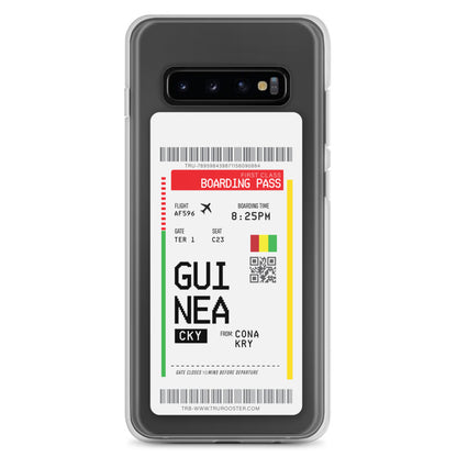 Guinea Transit Boarding pass Samsung Case