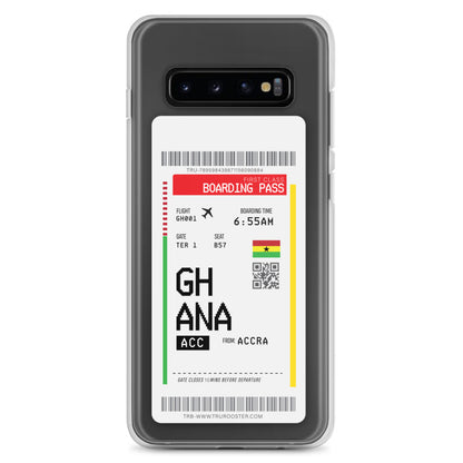 Ghana Transit Boarding passSamsung Case
