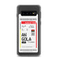 Angola Transit Boarding Pass Samsung Case