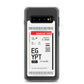 Egypt Transit Boarding Pass Samsung Case