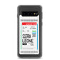 Sierra Leone Transit Boarding Pass Samsung Case