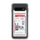 Liberia Transit Boarding Pass Samsung Case