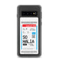 Somalia Transit Boarding pass Samsung Case