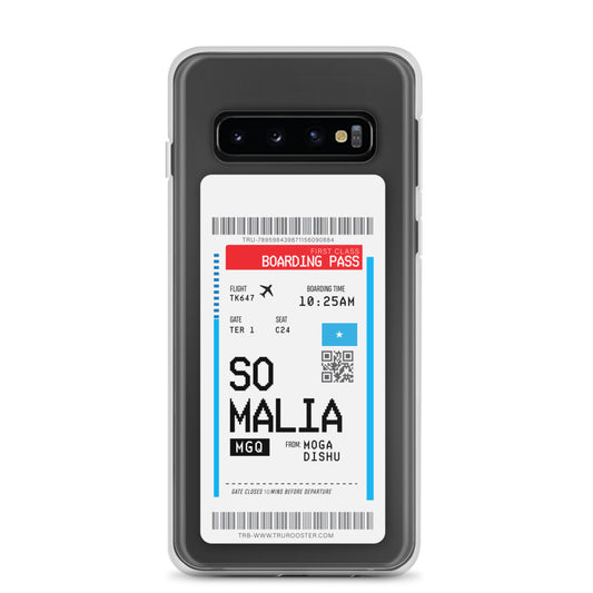 Somalia Transit Boarding pass Samsung Case