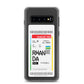 Rwanda Transit Boarding pass Samsung Case