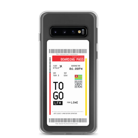 Togo Transit Boarding Pass Samsung Case