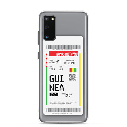 Guinea Transit Boarding pass Samsung Case