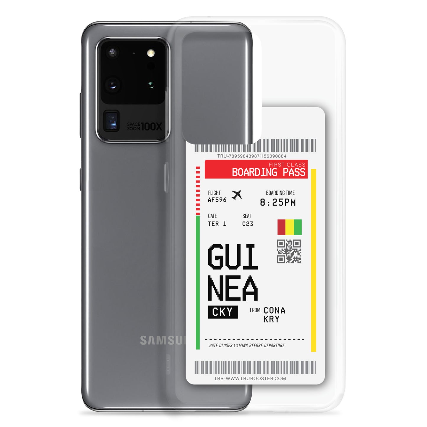 Guinea Transit Boarding pass Samsung Case