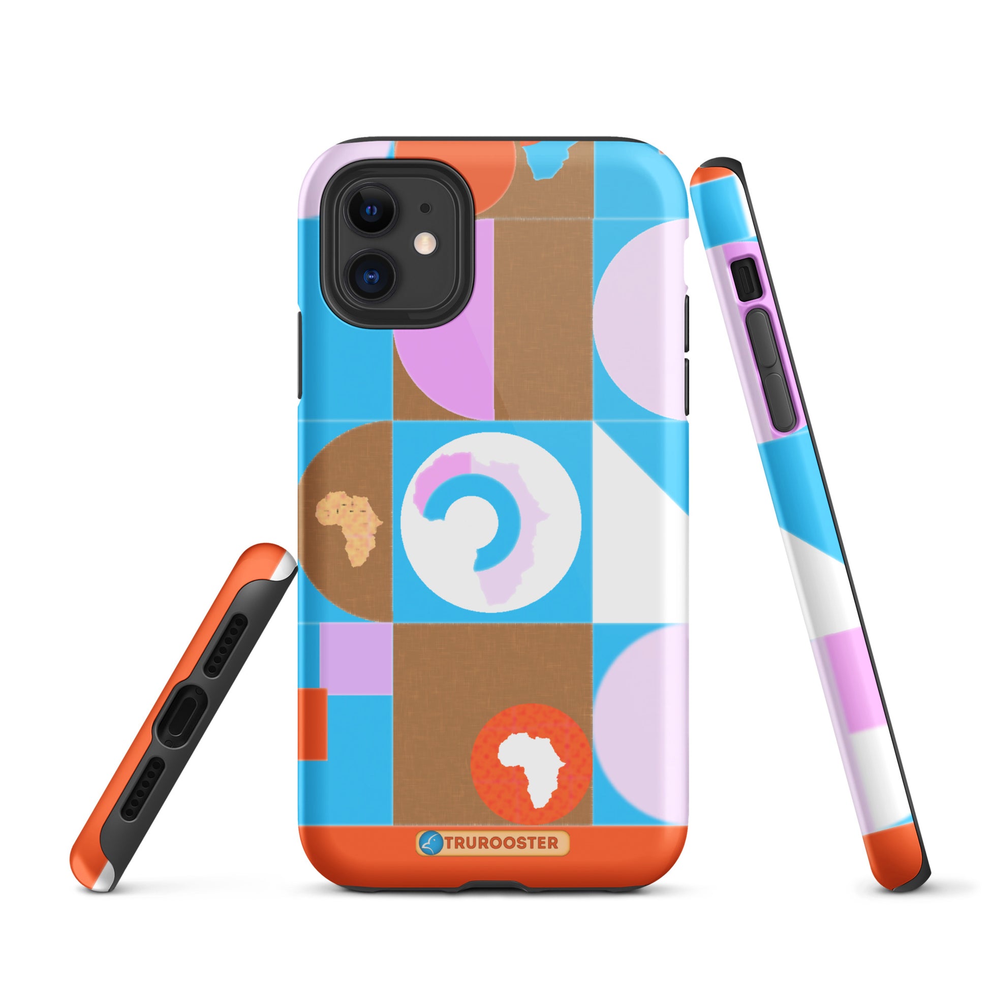 African Abstract Protective Case for iPhone® – Trurooster African Abstract Protective Case for iPhone® – Trurooster