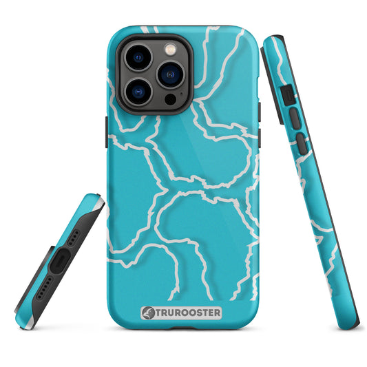 African Map Swirl Abstract Protective Case For iPhone®
