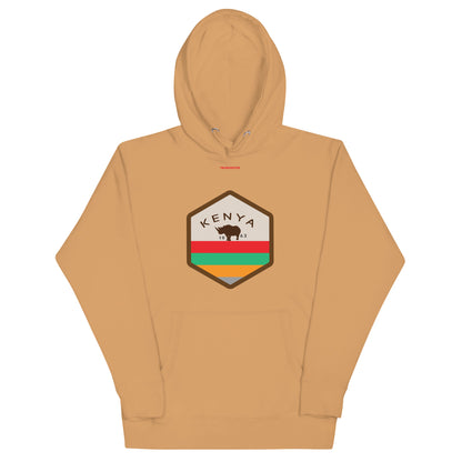 Kenya 1963 Badge Unisex Hoodie