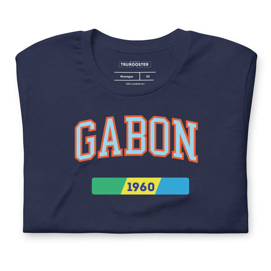 Gabon 1960 Box Unisex t-shirt