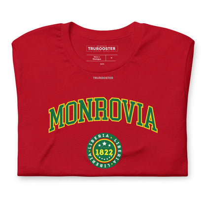 Monrovia Liberia 1822 Unisex t-shirt