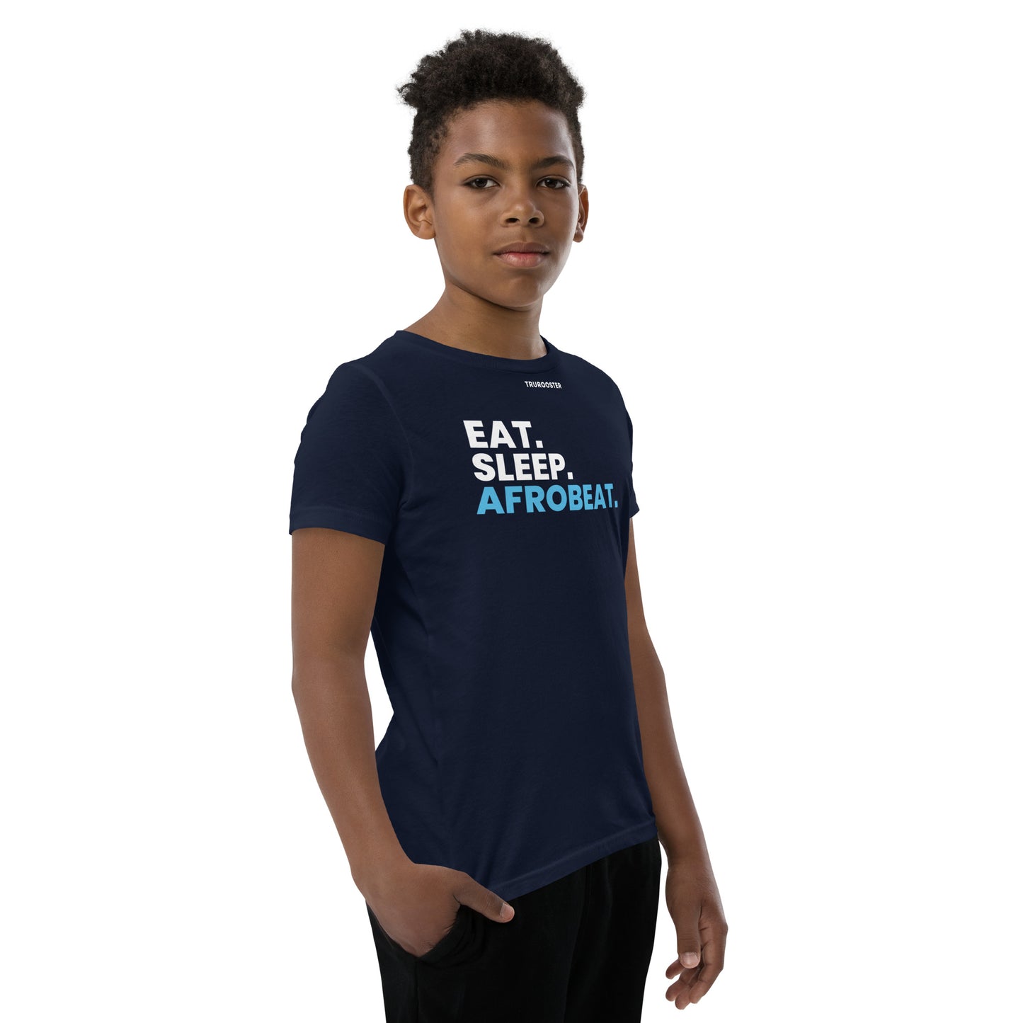 Eat Sleep Afrobeat Youth Short Sleeve T-Shirt